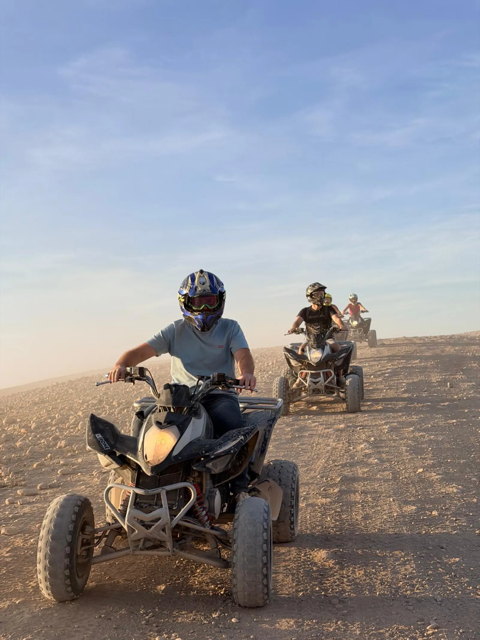 Balade en quad dans le désert d'Agafay